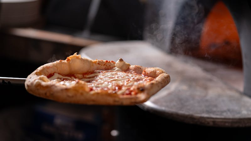 Four Cheese pizza with blend of premium cheeses