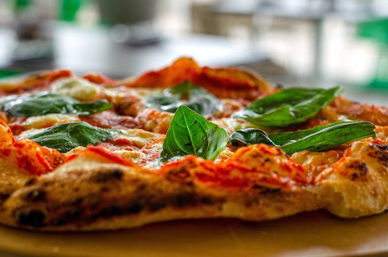 Seasonal specialty pizza at green lantern pizza Madison Heights